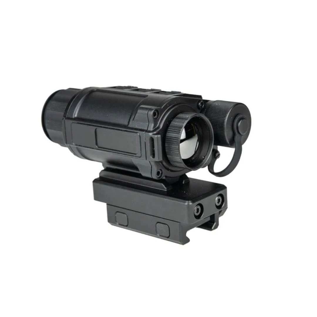InfiRay PFalcon-640 V2 thermal clip-on with 640×512 sensor, designed for precision imaging, long-range detection and tactical use by law enforcement and professionals.