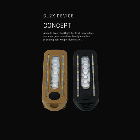 Dispozitiv CL2X - Lanternă de siguranță și identificare