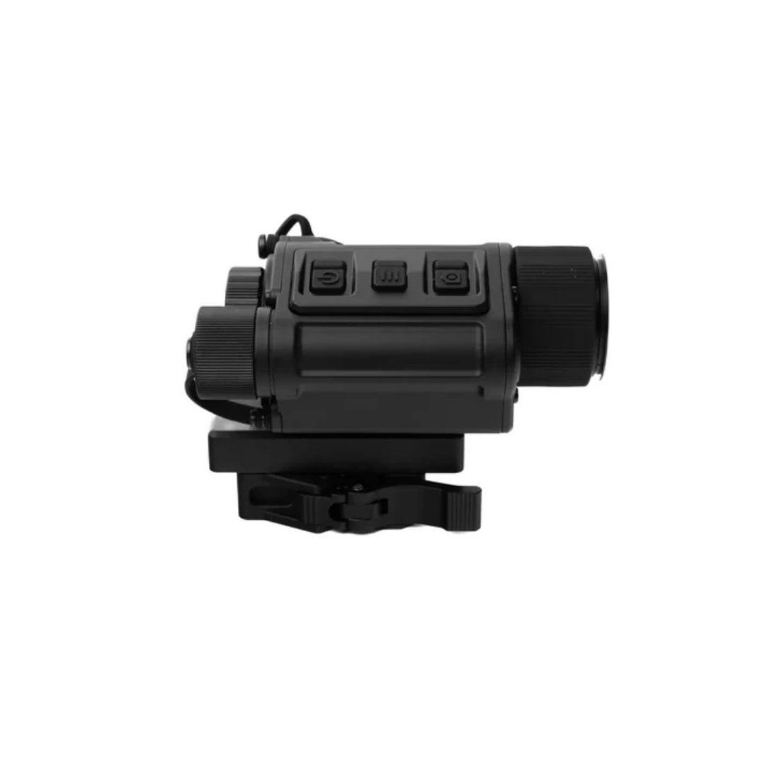 InfiRay PFalcon-640 V2 thermal clip-on with 640×512 sensor, designed for precision imaging, long-range detection and tactical use by law enforcement and professionals.