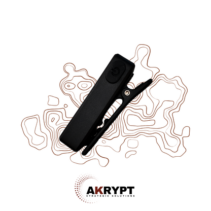 AKRYPT The Vigil tactical police illumination device with high-output LED, compact law enforcement light for visibility and duty use