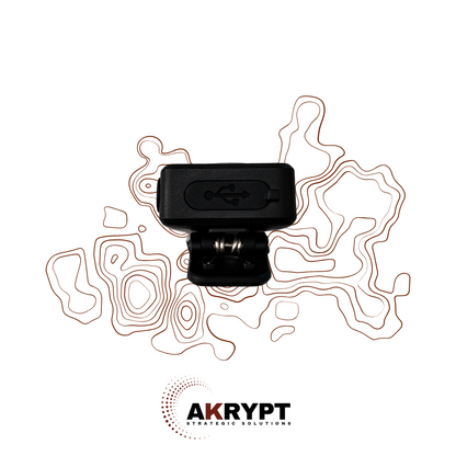 AKRYPT The Vigil tactical police illumination device with high-output LED, compact law enforcement light for visibility and duty use