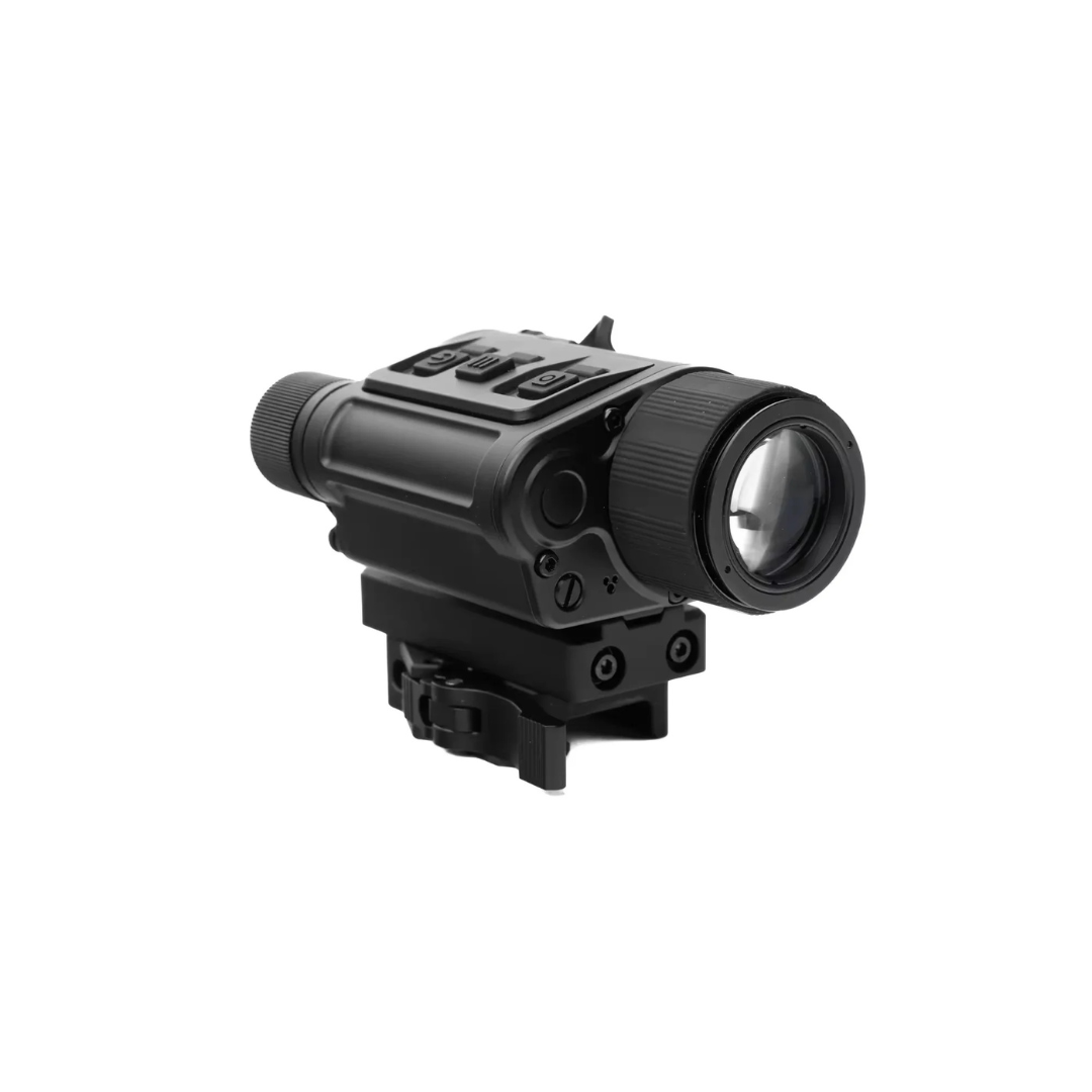 InfiRay PFalcon-640 V2 thermal clip-on with 640×512 sensor, designed for precision imaging, long-range detection and tactical use by law enforcement and professionals.